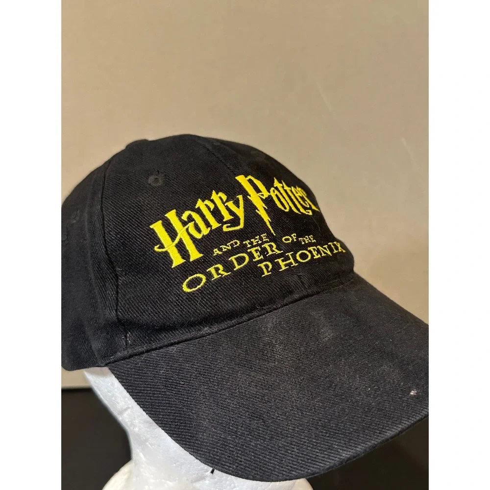 Vintage‎ 2003 Harry Potter Order of the Phoenix Scholastic Promo Hat Black Cap
